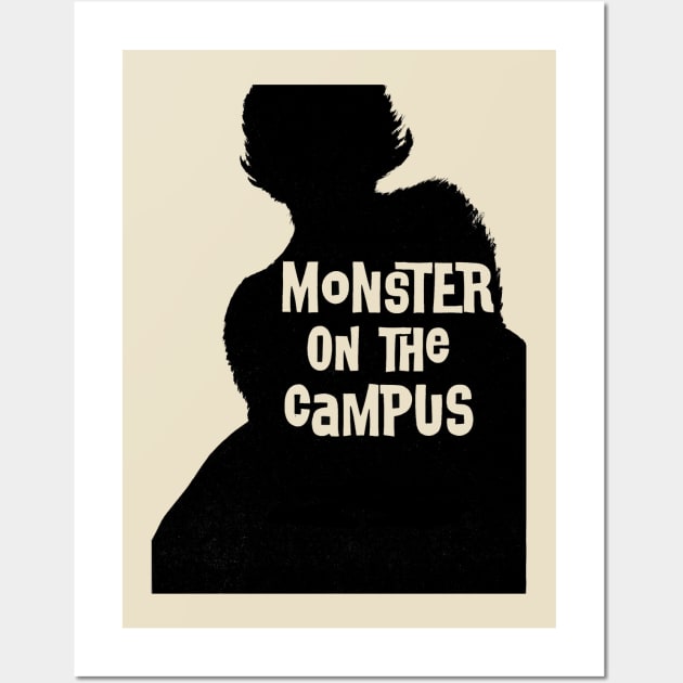 Monster on the campus Wall Art by LordDanix